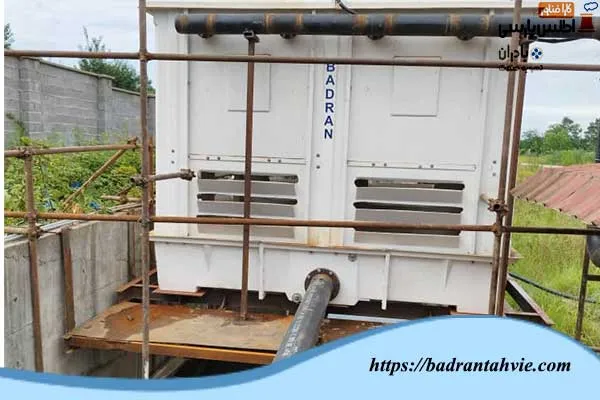 برج خنک کن شرکت فولاد فرا طرح نورد کاسپین