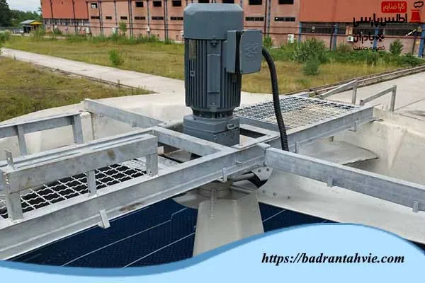 برج خنک کن کارخانه فولاد فرا طرح نورد کاسپین