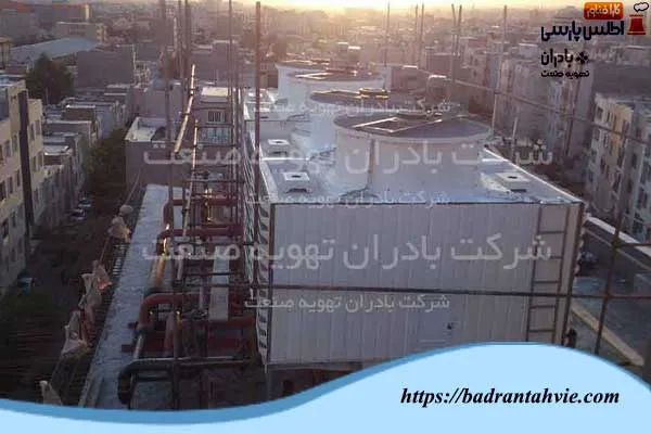 برج خنک کننده بیمارستان 1000 تختخوابی کمالی کرج