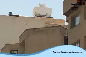 برج خنک کننده ساختمان مسکونی شهرک غرب تهران