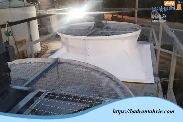 برج خنک کننده شرکت چرب شیمی