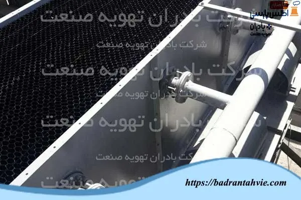 برج خنک کننده کارخانه لاستیک بارز