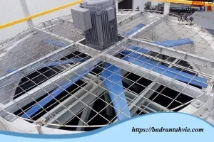 تاثیر جنس فن برج خنک کننده