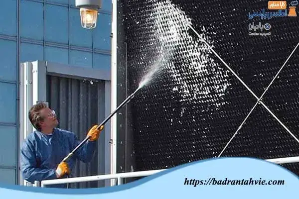 تمییز کردن پکینگ برج خنک کننده