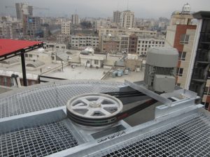 سیستم-کاهش-دور-تسمه-برج-خنک-کننده