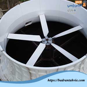 فن استک برج خنک کننده