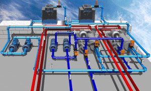 لوله کشی برج خنک کننده