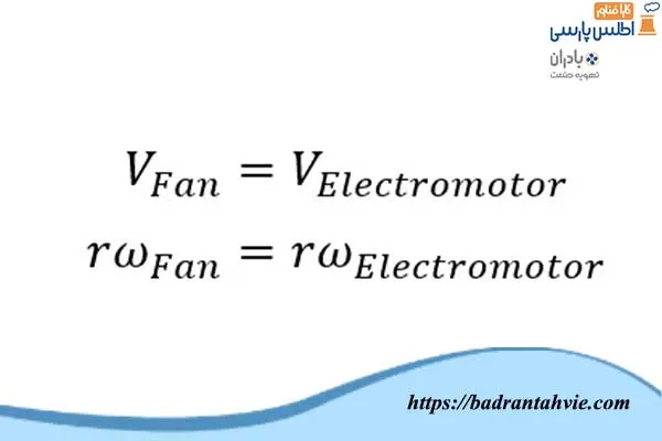محاسبات قطر پولی موتور و پروانه