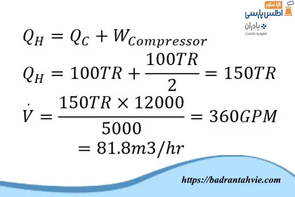 محاسبه دبی برج