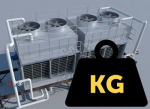 وزن برج خنک کننده