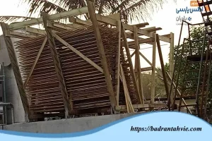 چوب اشباع در برج خنک کننده