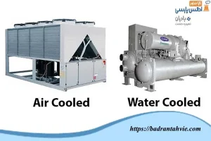 چیلر هوا خنک و چیلر آب خنک