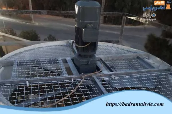 کولینگ تاور کارخانه فولاد فرا طرح نورد کاسپین